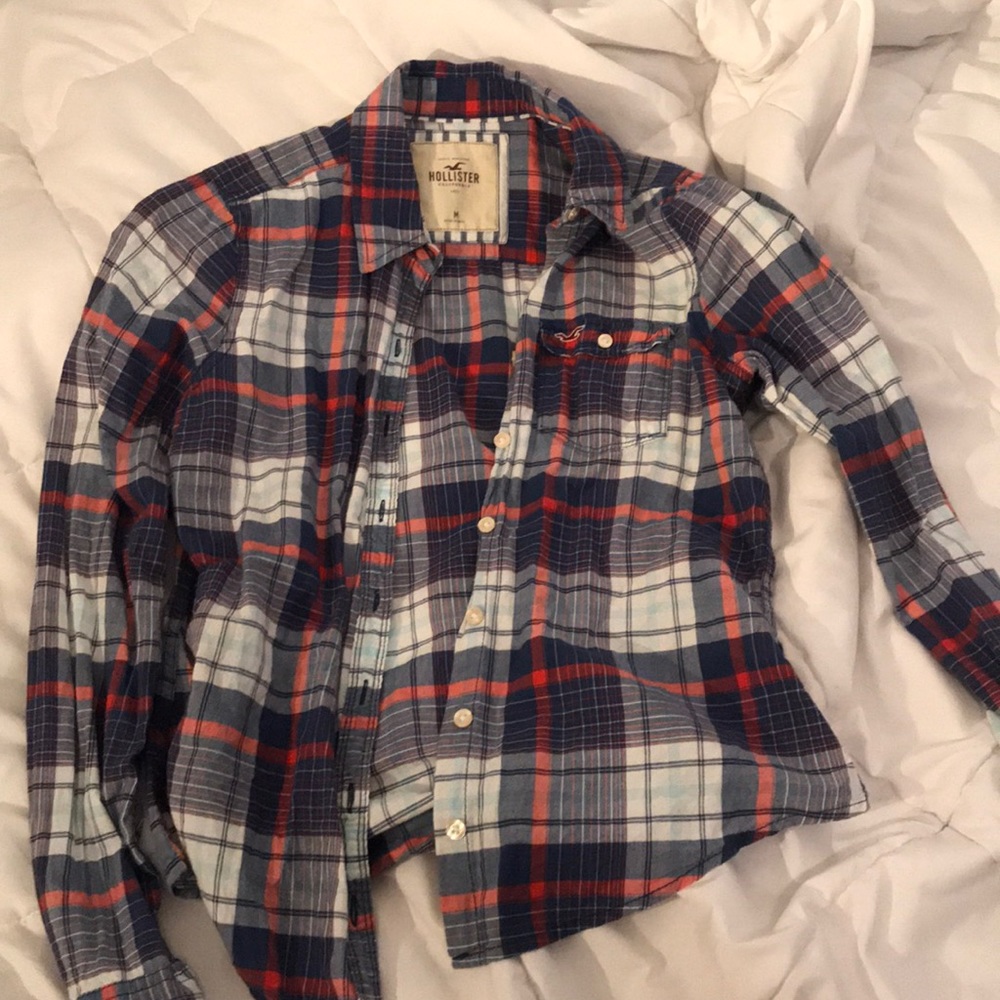 Red, White, and Blue Flannel